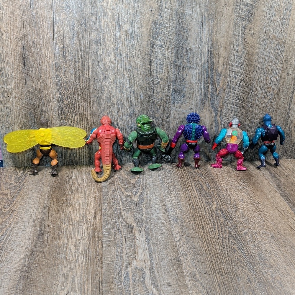 Vintage He-Man Masters of the Universe Action 6 Figure Lot 1980s Mattel - Picture 8 of 16